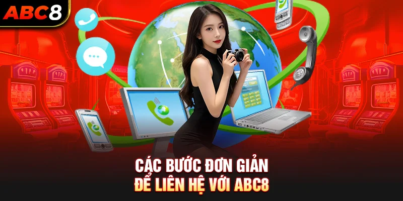 Các bước đơn giản để liên hệ với ABC8