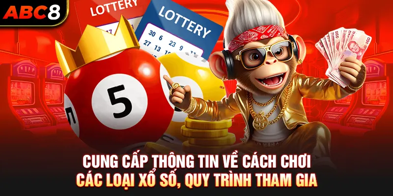 Cung cấp thông tin về cách chơi, các loại xổ số, quy trình tham gia